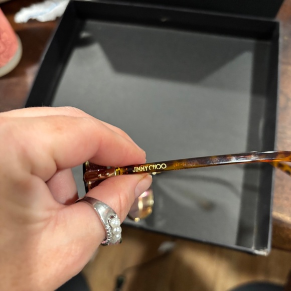 Jimmy Choo Rose Tinted Glasses Rare! - Picture 6 of 8